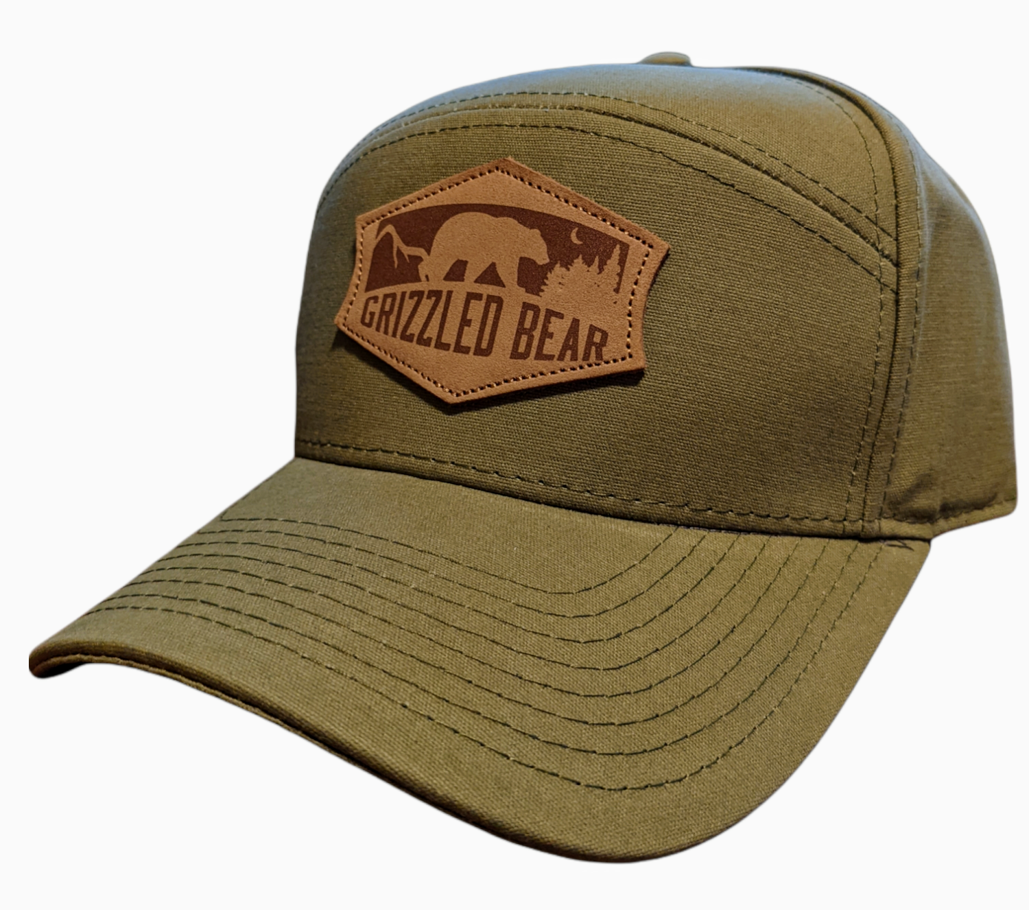 Waxed Canvas hat - Grassy Meadow